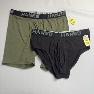 Hanes Comfort Flex Fit Total Support Pouch Men's Large 2 Styles Brief, Boxer
